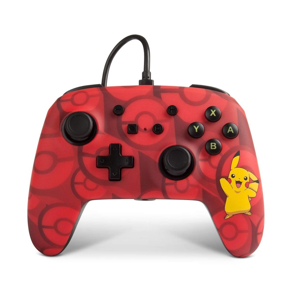 Pokemon Enhanced Wired Controller For Nintendo Switch - Pikachu (Nintendo Swi...